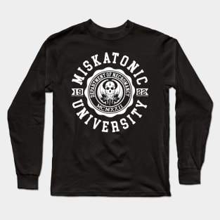 CTHULHU - MISKATONIC UNIVERSITY - LOVECRAFT Long Sleeve T-Shirt